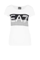 tėjiniai marškinėliai | slim fit EA7 balta