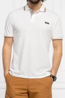 polo marškinėliai TALY STRIPE 4 | Regular Fit Napapijri balta