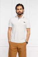 polo marškinėliai TALY STRIPE 4 | Regular Fit Napapijri balta
