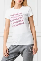 tėjiniai marškinėliai | regular fit Armani Exchange balta