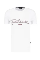 tėjiniai marškinėliai | regular fit Just Cavalli balta