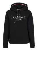 džemperis tjw modern logo hood | regular fit Tommy Jeans juoda
