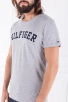 marškinėliai tee logo | regular fit Tommy Hilfiger pilka
