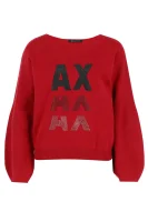 megztinis | regular fit Armani Exchange raudona
