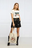 Marškinėliai + pirkinių krepšys VENERDI PINKO X LUCIA HEFFERNAN | Regular Fit Pinko balta