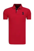 polo marškinėliai | regular fit Hackett London raudona