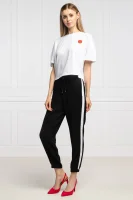 Marškinėliai DALLAS | Cropped Fit MAX&Co. balta