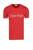tėjiniai marškinėliai front logo | regular fit Calvin Klein raudona