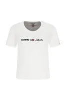 Marškinėliai | Loose fit Tommy Jeans balta