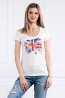 Marškinėliai BLAZE | Slim Fit Pepe Jeans London balta