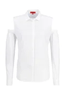 marškiniai emba | regular fit HUGO balta