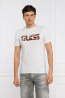 Marškinėliai PHOTOSHOW CN SS TEE | Slim Fit GUESS balta