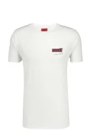 tėjiniai marškinėliai durned-u1 | oversize fit HUGO balta