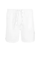 šortai kąpielowe medium drawstring Calvin Klein Swimwear balta