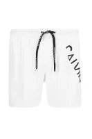 šortai kąpielowe core diagonal | regular fit Calvin Klein Swimwear balta