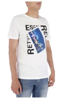 tėjiniai marškinėliai top marškinėliaiwork 3 | regular fit BOSS ORANGE balta