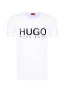 tėjiniai marškinėliai dolive-u2 | regular fit HUGO balta