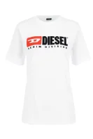tėjiniai marškinėliai t-just-division-fl | loose fit Diesel balta