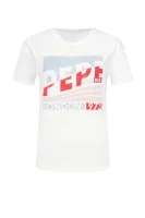 marškinėliai cameo | regular fit Pepe Jeans London balta
