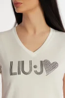 Marškinėliai | Regular Fit Liu Jo Sport balta