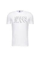tėjiniai marškinėliai Armani Jeans balta