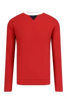 džemperis | regular fit Marc O' Polo raudona