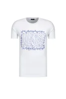 tėjiniai marškinėliai t-diego-sl | slim fit Diesel balta