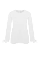 džemperis isolema | regular fit BOSS BLACK balta