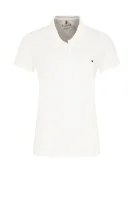 polo marškinėliai new chiara | slim fit Tommy Hilfiger balta