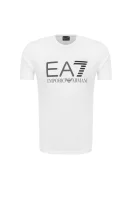 t- shirt EA7 balta