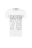 tėjiniai marškinėliai timball 78 | slim fit CALVIN KLEIN JEANS balta