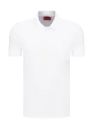 polo marškinėliai donos | regular fit | pique HUGO balta