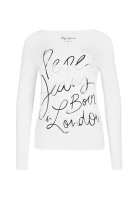 džemperis claudia | slim fit Pepe Jeans London balta