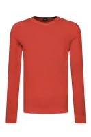 wełniany megztinis akutisro | regular fit BOSS ORANGE oranžinė