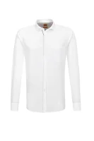 marškiniai cattitude | slim fit BOSS ORANGE balta