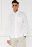 Marškiniai | Regular Fit | su linu Gant balta