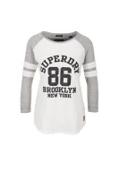 džemperis brooklyn baseball Superdry balta