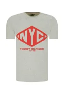 marškinėliai shear tee | regular fit Tommy Hilfiger pilka