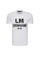 tėjiniai marškinėliai Love Moschino balta