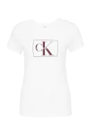 tėjiniai marškinėliai outline monogram | regular fit CALVIN KLEIN JEANS balta