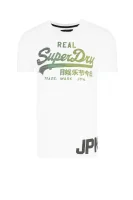 tėjiniai marškinėliai vintage logo 1st | regular fit Superdry balta