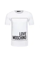 tėjiniai marškinėliai Love Moschino balta