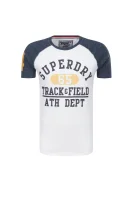 tėjiniai marškinėliai | regular fit Superdry balta