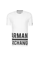 tėjiniai marškinėliai | loose fit Armani Exchange balta