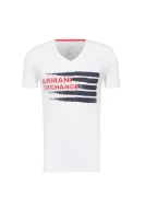 tėjiniai marškinėliai Armani Exchange balta