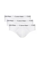 Trumpikės 3 vnt. | stretch Calvin Klein Underwear balta