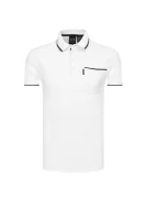 polo marškinėliai | regular fit | pique Armani Exchange balta