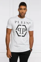 Marškinėliai Hexagon | Regular Fit Philipp Plein balta