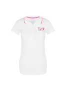 polo marškinėliai | slim fit EA7 balta