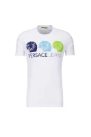 tėjiniai marškinėliai Versace Jeans balta